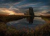 Peter-North_Sunset-at-Whitby-Abbey