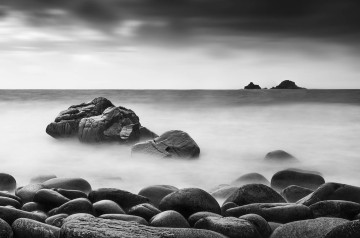 2nd Place: Ian Tulloch, Storm Approaching Porth Nanven