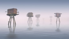 Peter North: Maunsell Forts, Thames Estuary - 20 Peter North: Maunsell Forts, Thames Estuary - 20