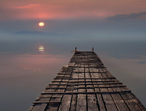 Peter North_Pier into the Sun