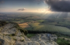 Keith Truman_Elaine on Roseberry Topping